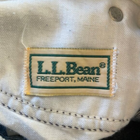 Vintage 70's 80's Denim Bean Ultra High Rise Mom Jeans Straight Union Made 28 - Picture 11 of 12